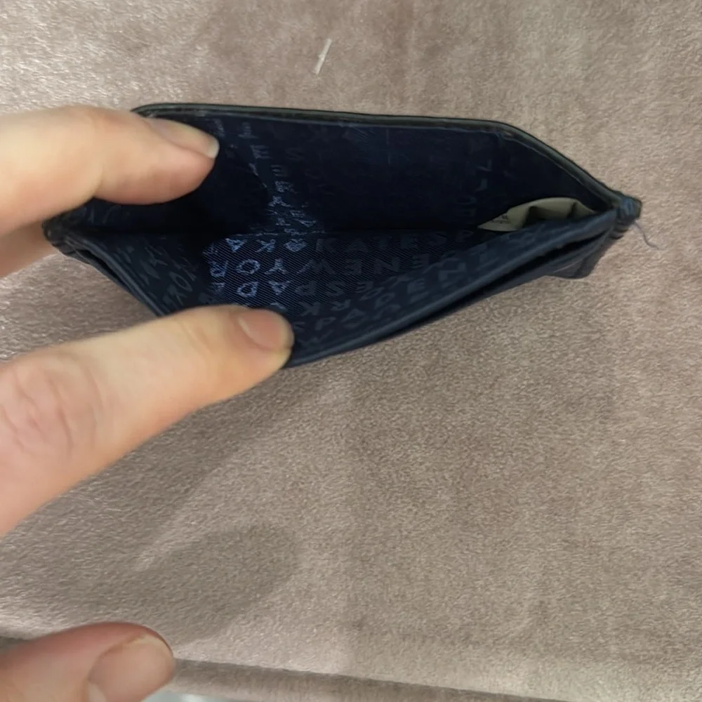 Kate Spade navy Card Holder
